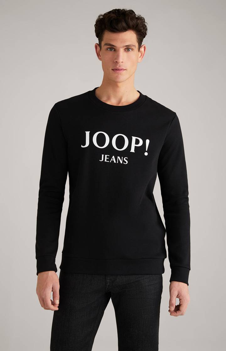 Joop Sweatshirt Alfred in Schwarz/ Weiss
