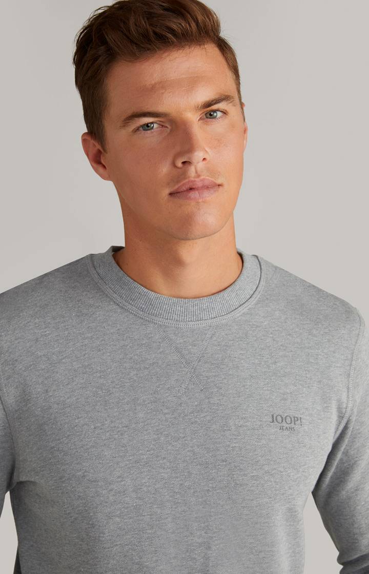 Joop Sweatshirt Salazar In Grau Meliert