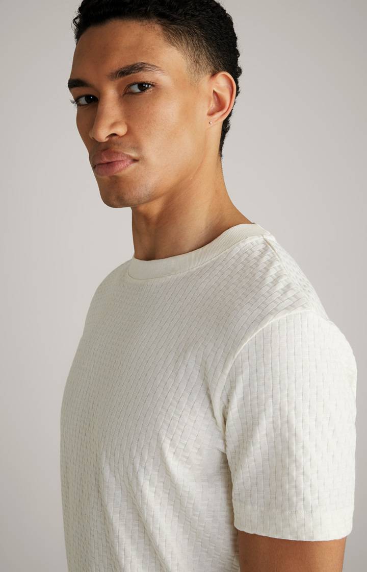 Joop T-Shirt Bruce In Creme Strukturiert