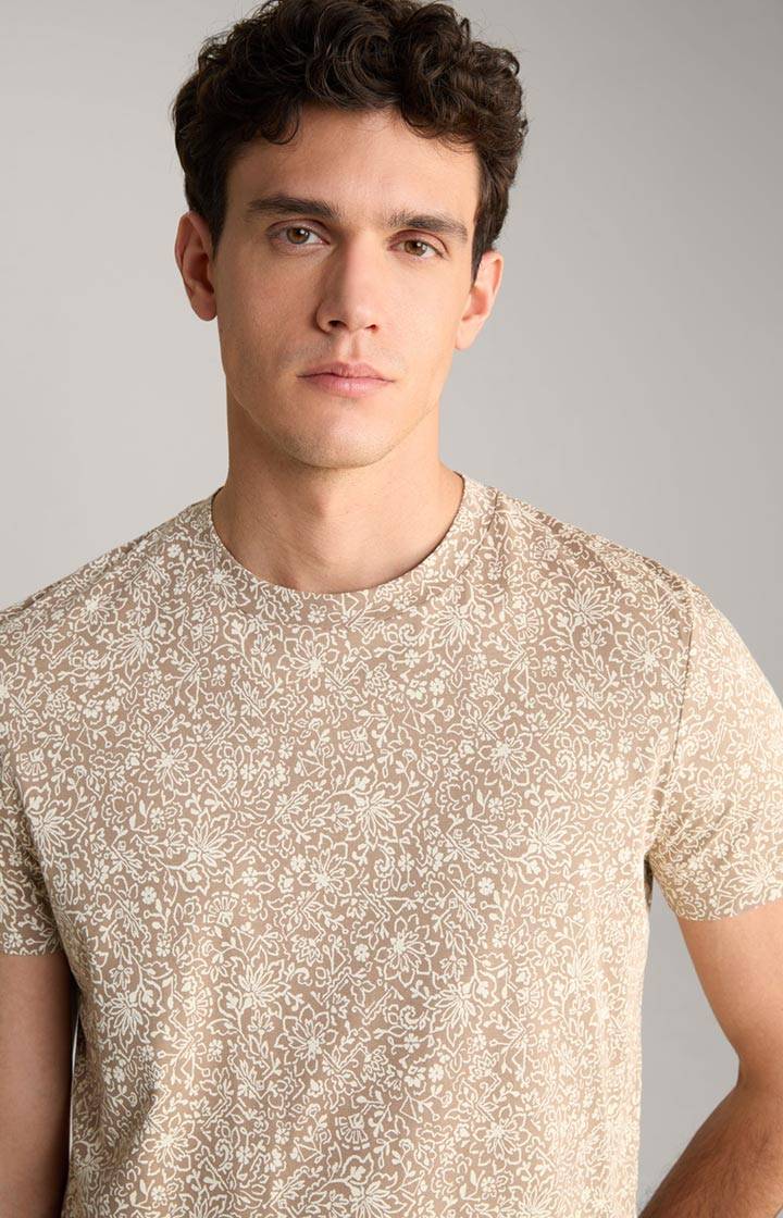 Joop T-Shirt Crispo In Braun Gemustert