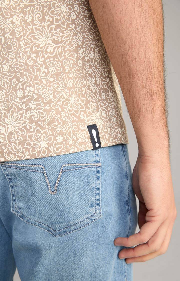 Joop T-Shirt Crispo In Braun Gemustert