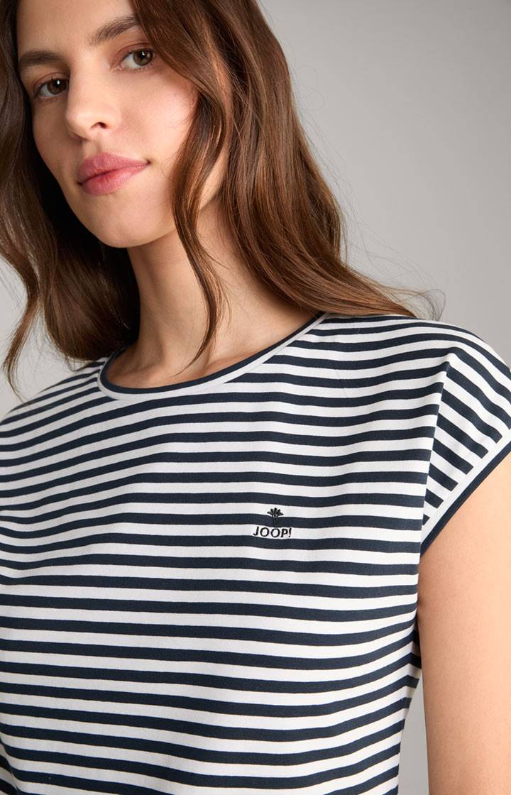 Joop T-Shirt In Blau/Weiß Gestreift