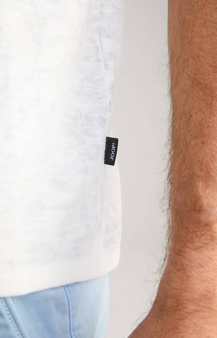 Joop T-Shirt Pieron In Weiß Gemustert