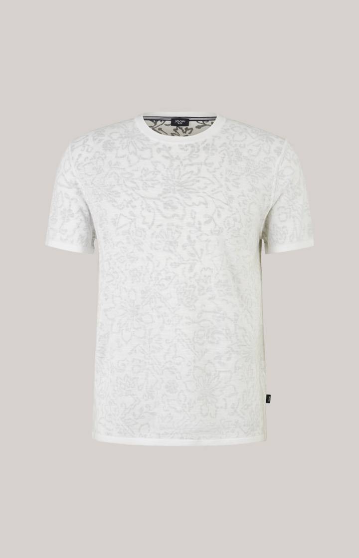 Joop T-Shirt Pieron In Weiß Gemustert