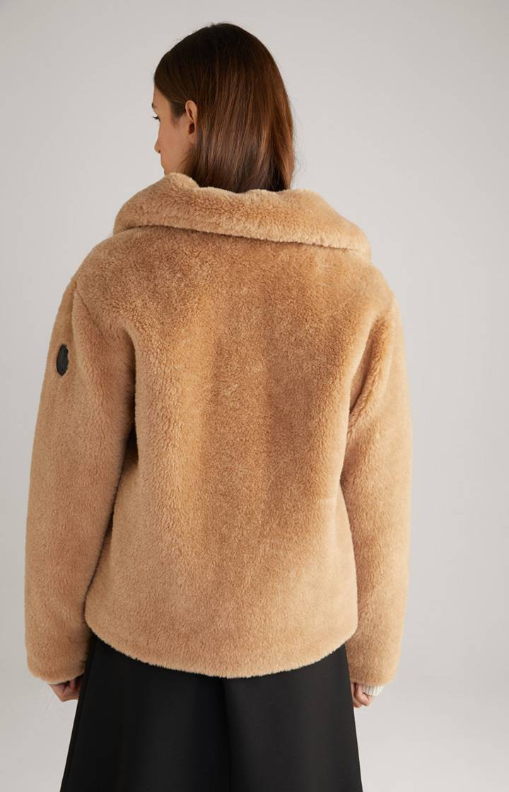Joop Teddyfell-Jacke In Camel