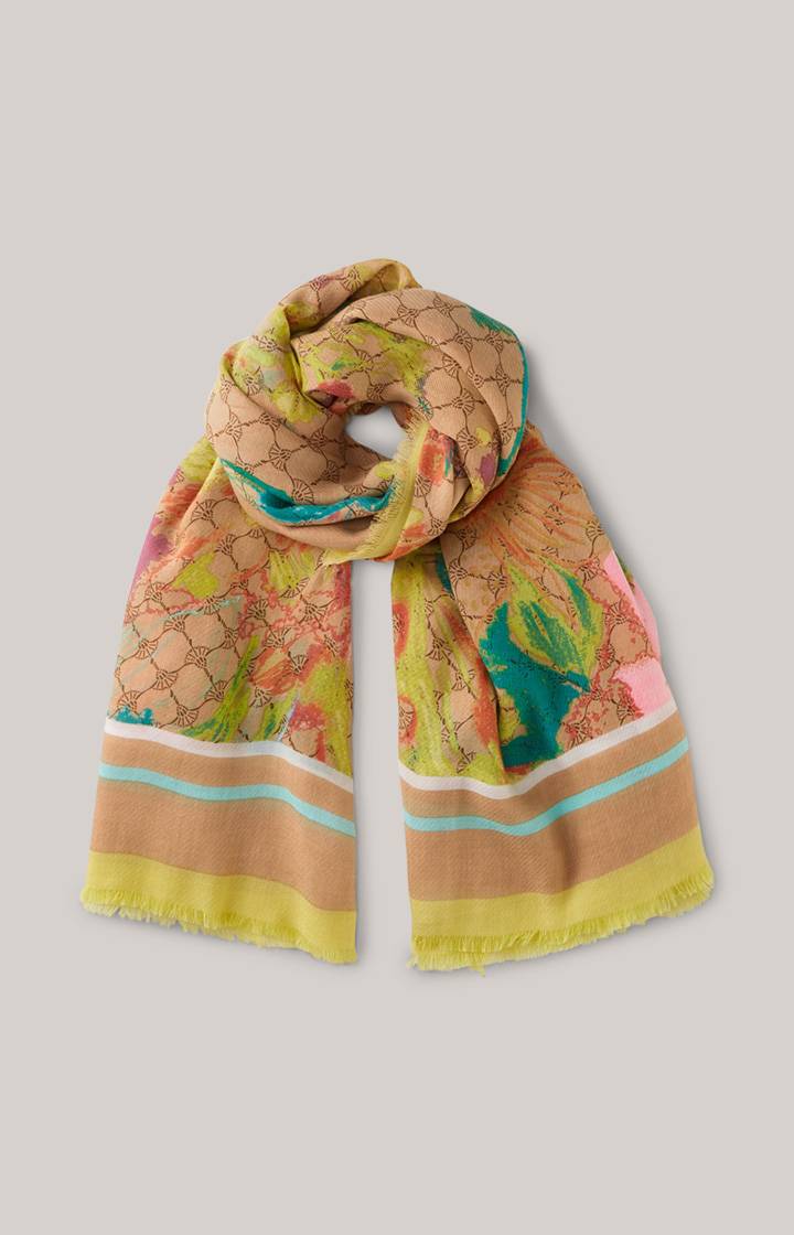 Joop Tuch In Beige Gemustert