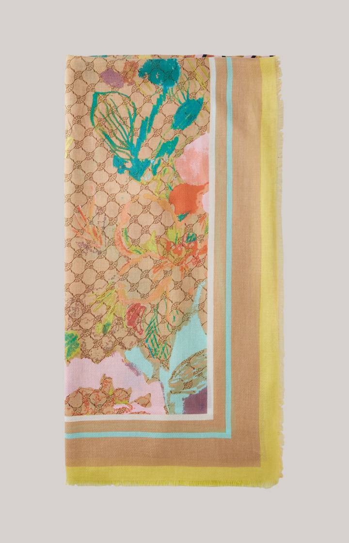 Joop Tuch In Beige Gemustert