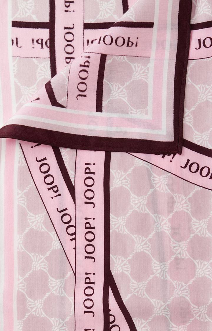 Joop Tuch In Rosa Gemustert