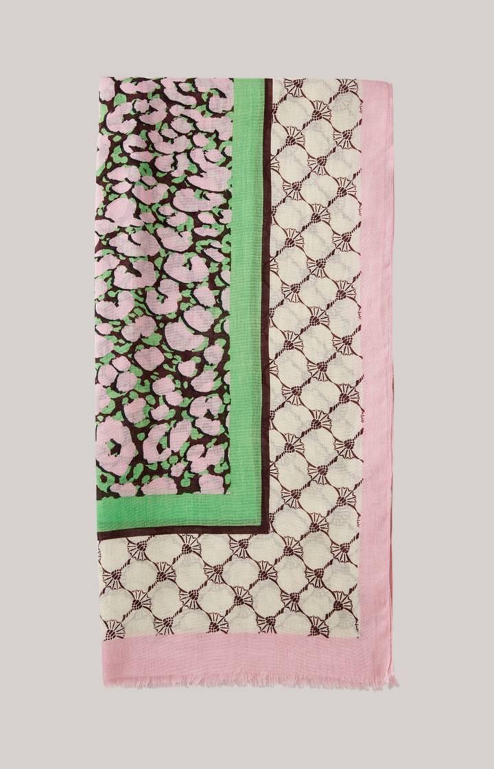Joop Tuch In Rosa-Grün Gemustert