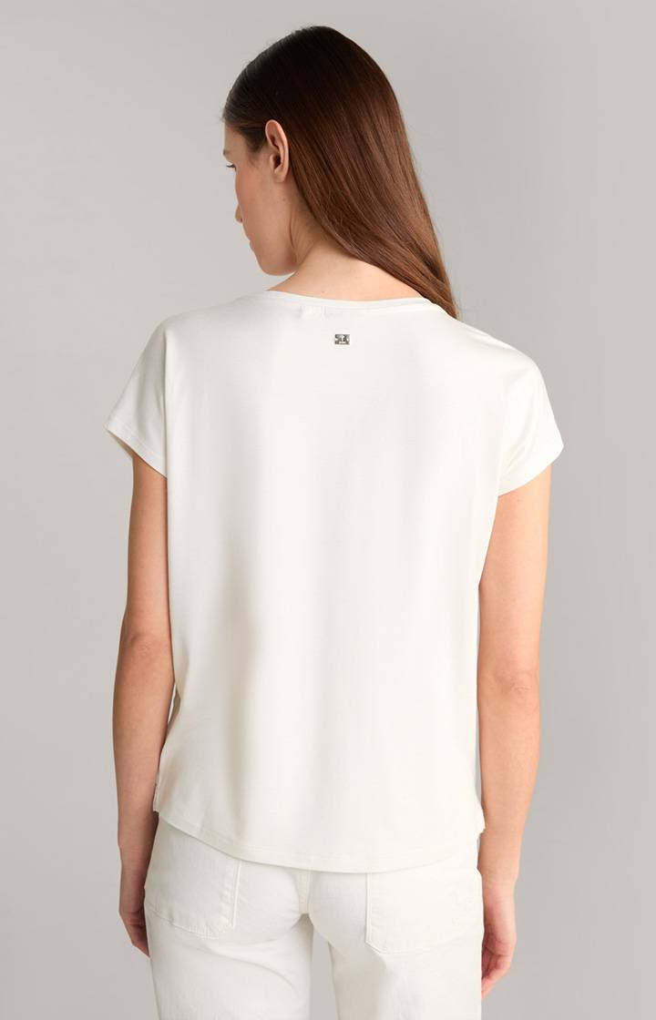 Joop Tüll-T-Shirt In Offwhite