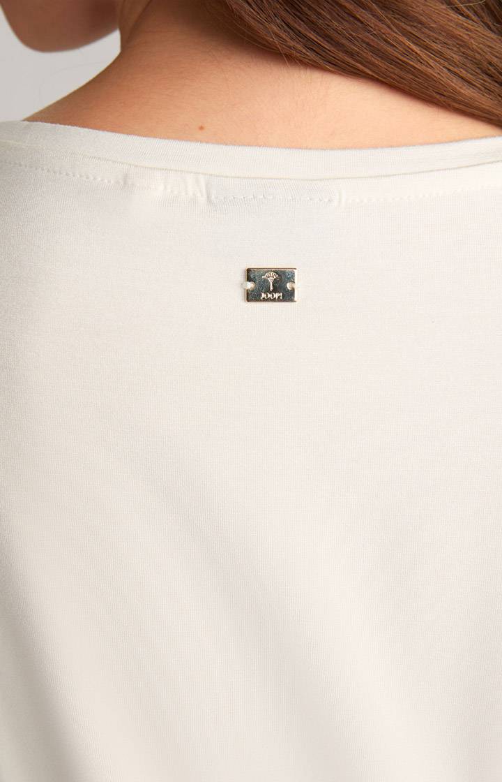 Joop Tüll-T-Shirt In Offwhite
