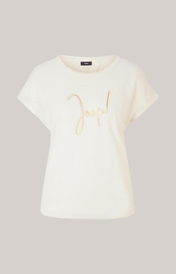 Joop Tüll-T-Shirt In Offwhite