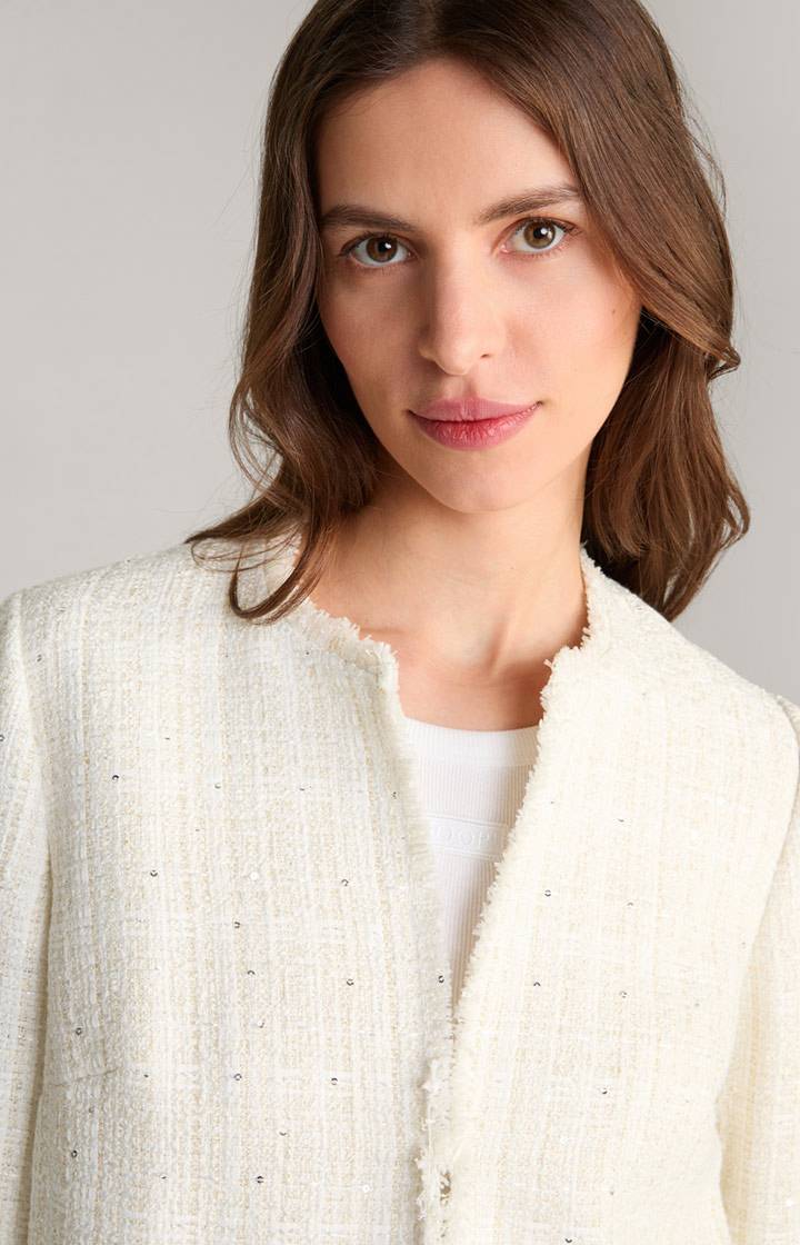 Joop Tweed-Blazer In Offwhite/Gold