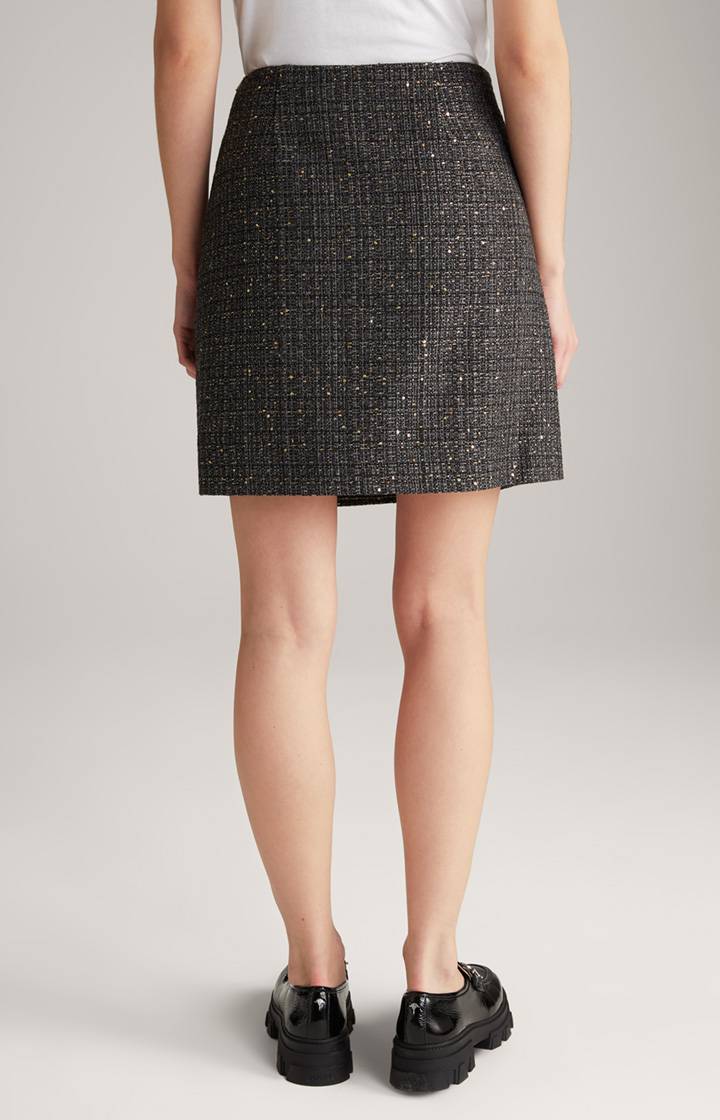 Joop Tweed-Rock In Schwarz/Grau/Gold