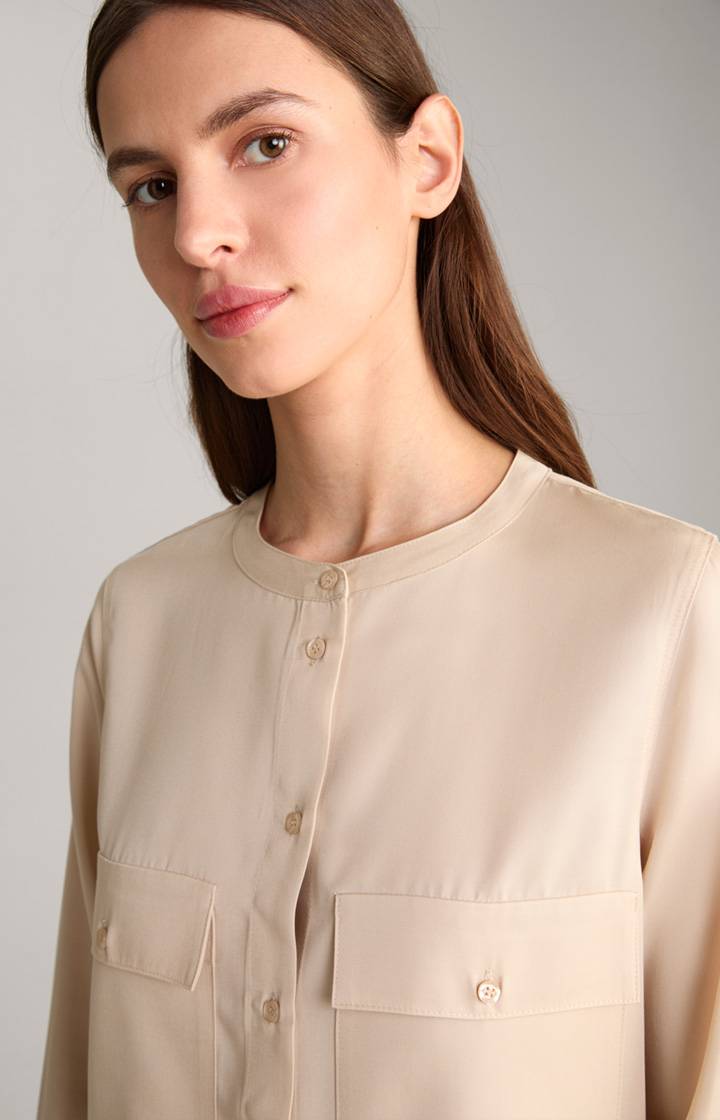 Joop Twill-Bluse In Beige