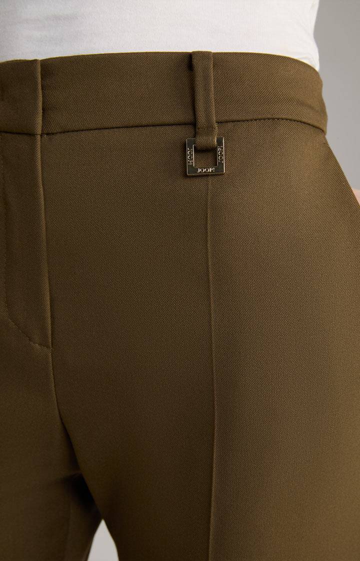 Joop Twill-Marlenehose In Oliv