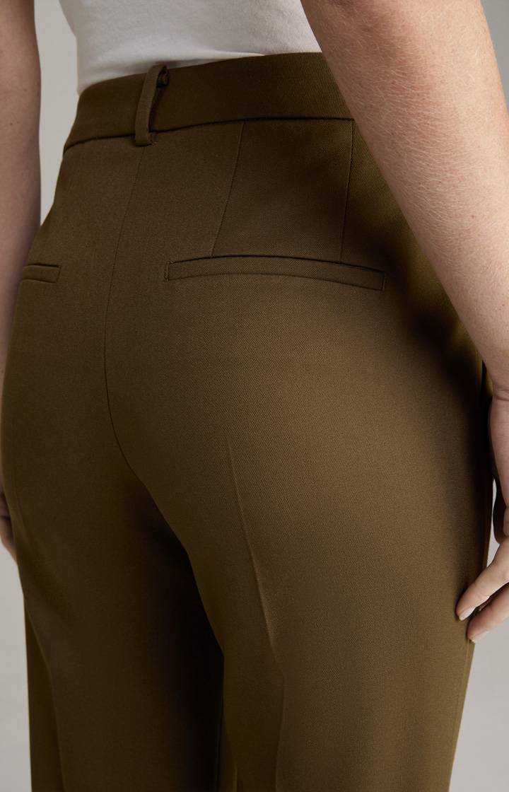 Joop Twill-Marlenehose In Oliv