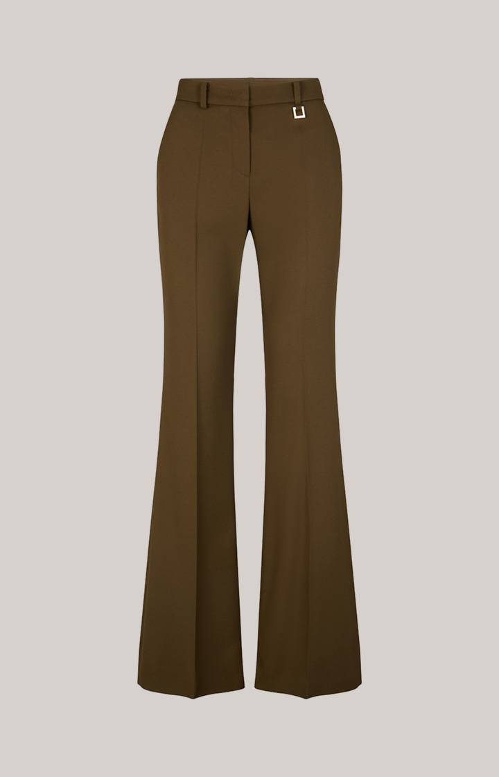 Joop Twill-Marlenehose In Oliv