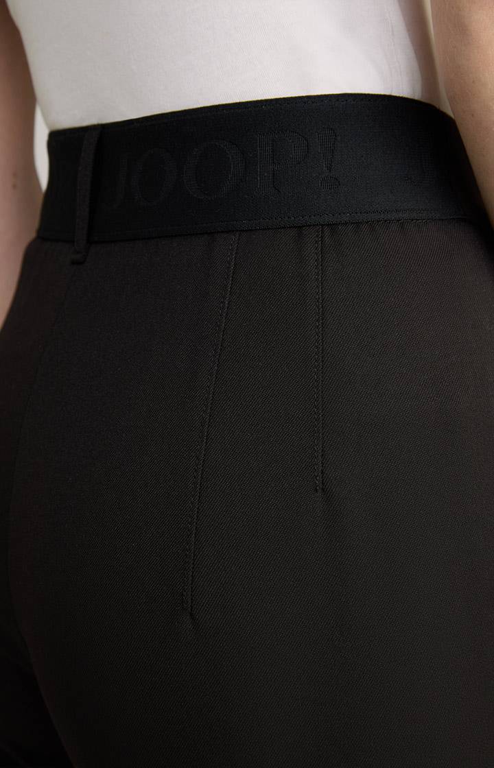 Joop Twill-Marlenehose In Schwarz