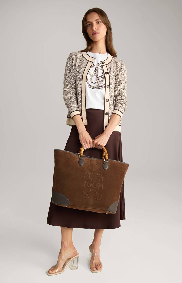 Joop Velours-Shopper Dolcezza Meryl In Braun