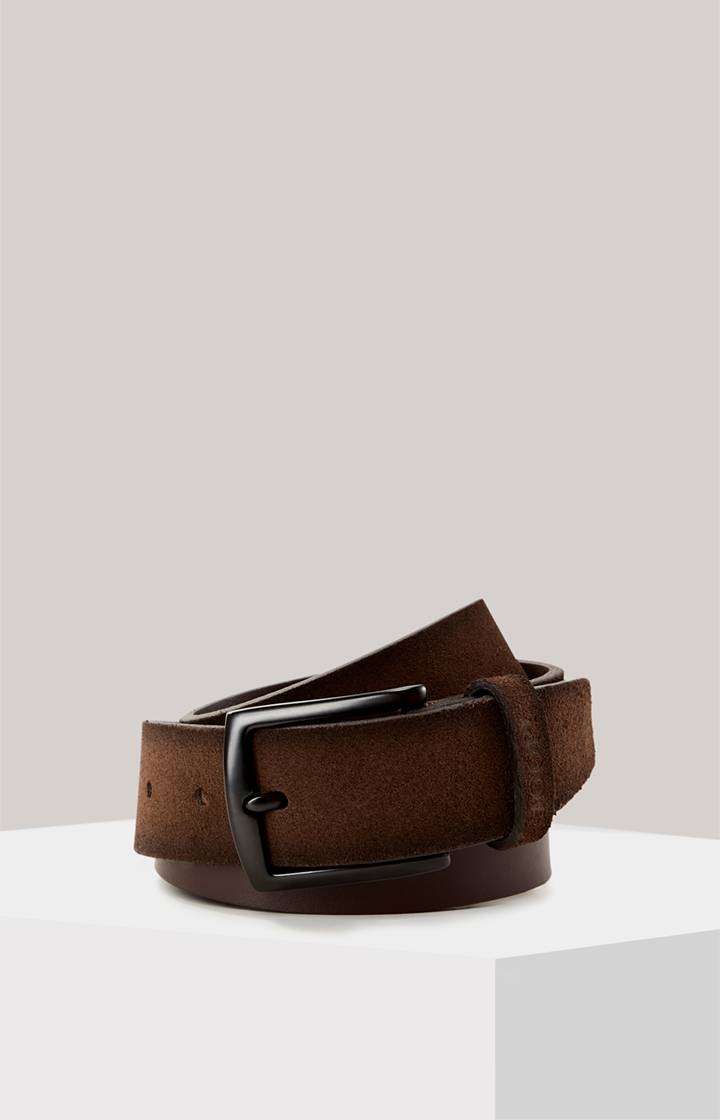 Joop Veloursledergürtel in Braun