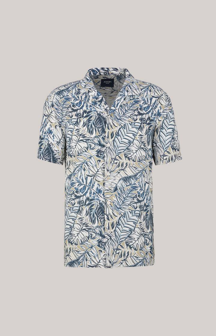 Joop Viskose-Hemd Hanes In Weiß/Blau/Beige