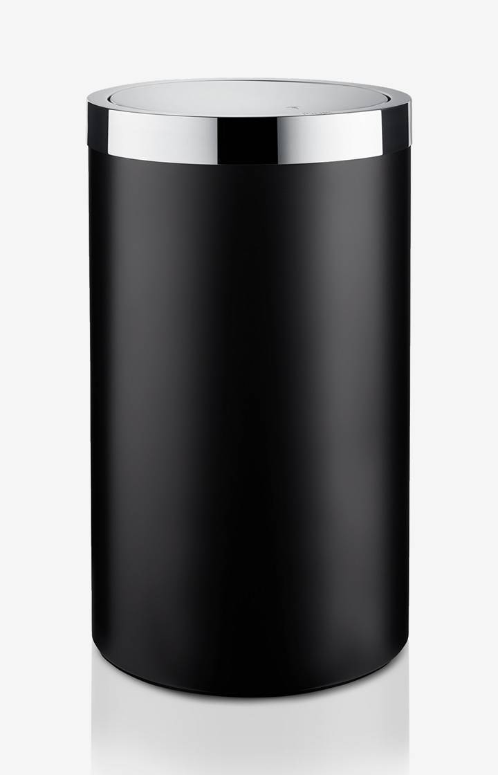 Joop Wäschebehälter Chromeline Black in Schwarz