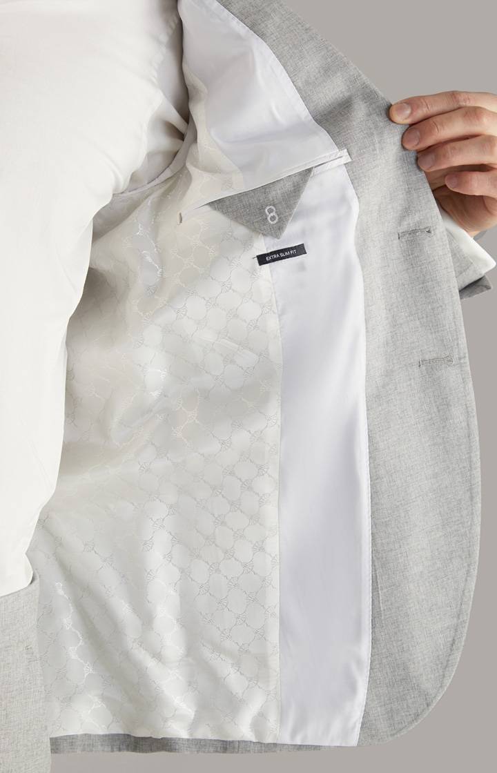 Joop Wedding-Anzug Damon-Gun In Hellgrau Meliert