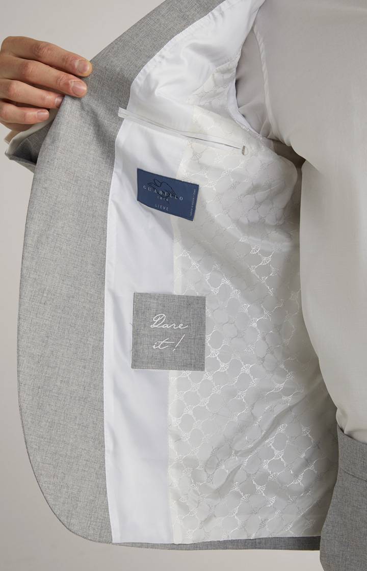 Joop Wedding-Anzug Damon-Gun In Hellgrau Meliert