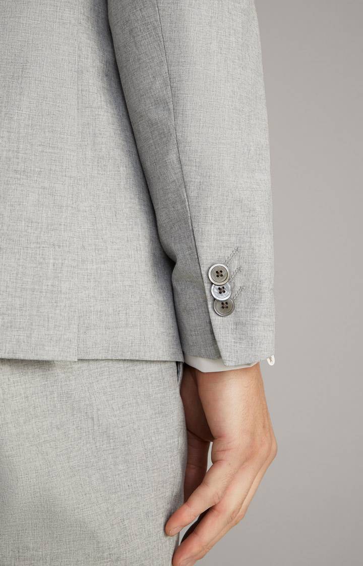 Joop Wedding-Anzug Damon-Gun In Hellgrau Meliert