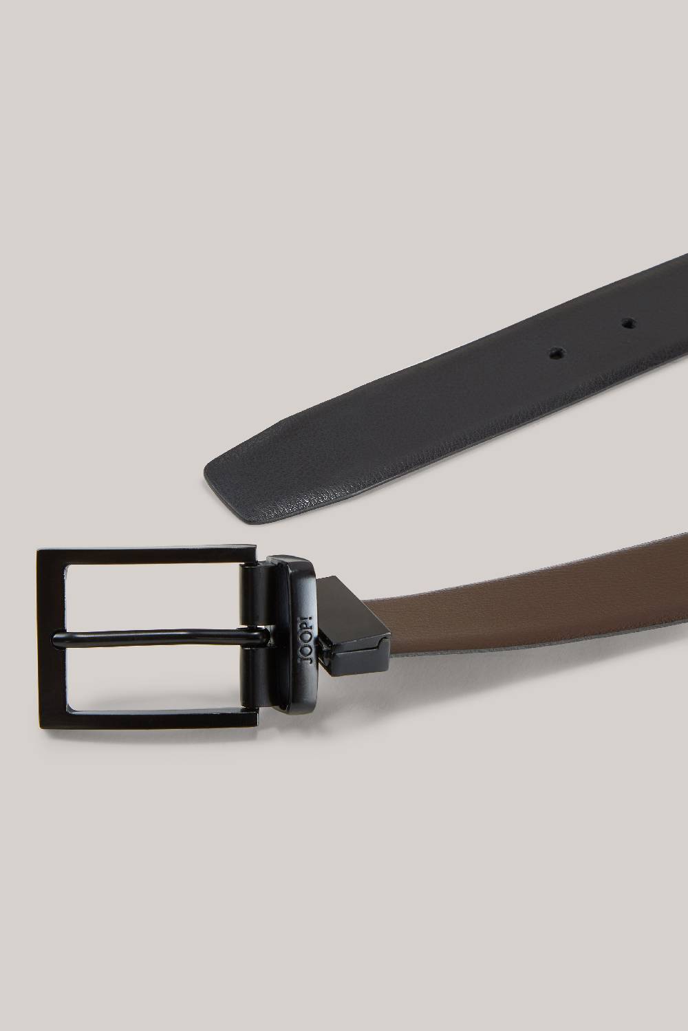 Joop Wendegürtel In Schwarz/Dunkelbraun