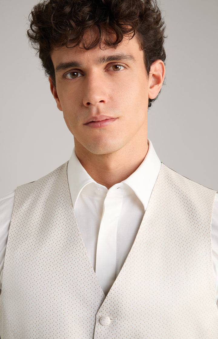 Joop Weste Weazer In Creme Gemustert