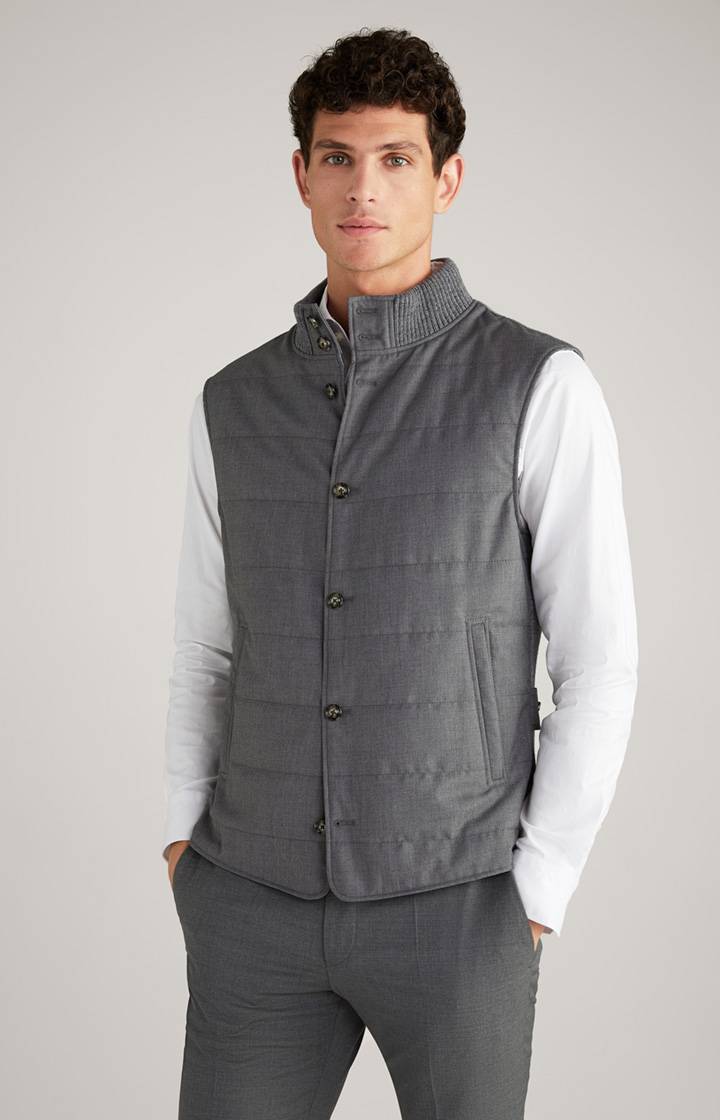 Joop Weste Wermut in Dunkelgrau meliert