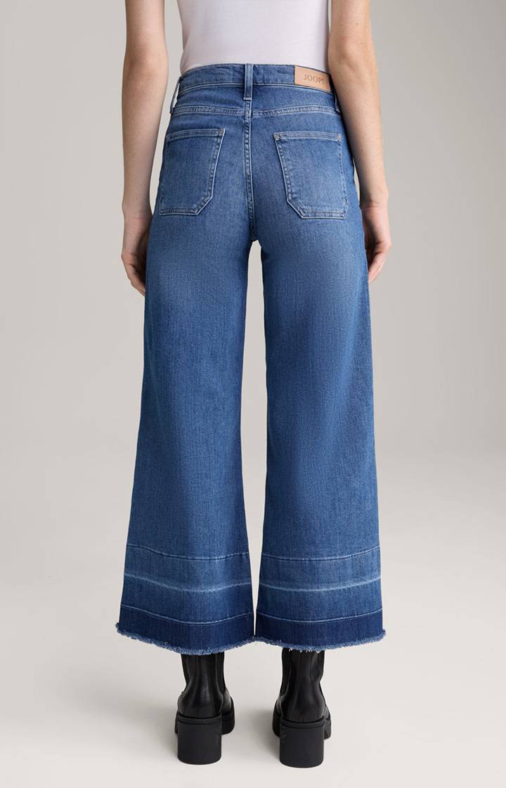 Joop Wide Leg Jeans In Denim Blau