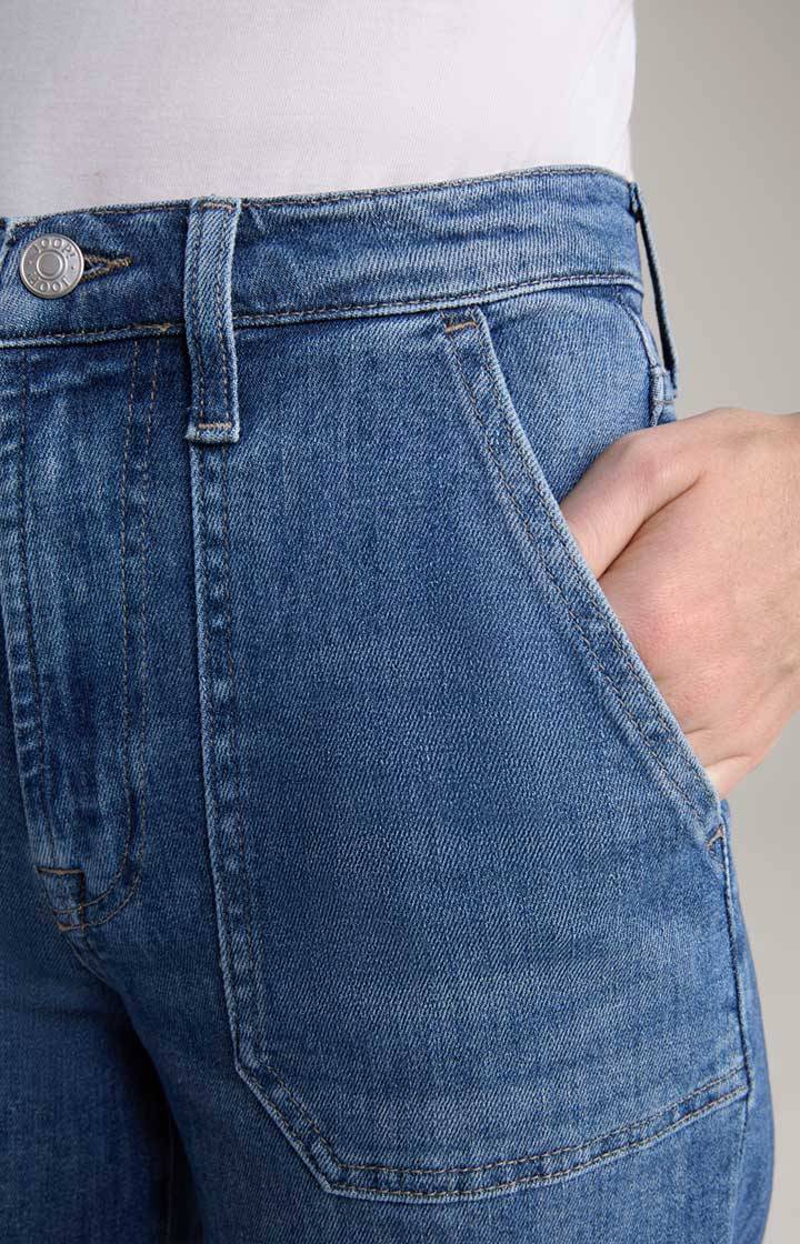 Joop Wide Leg Jeans In Denim Blau
