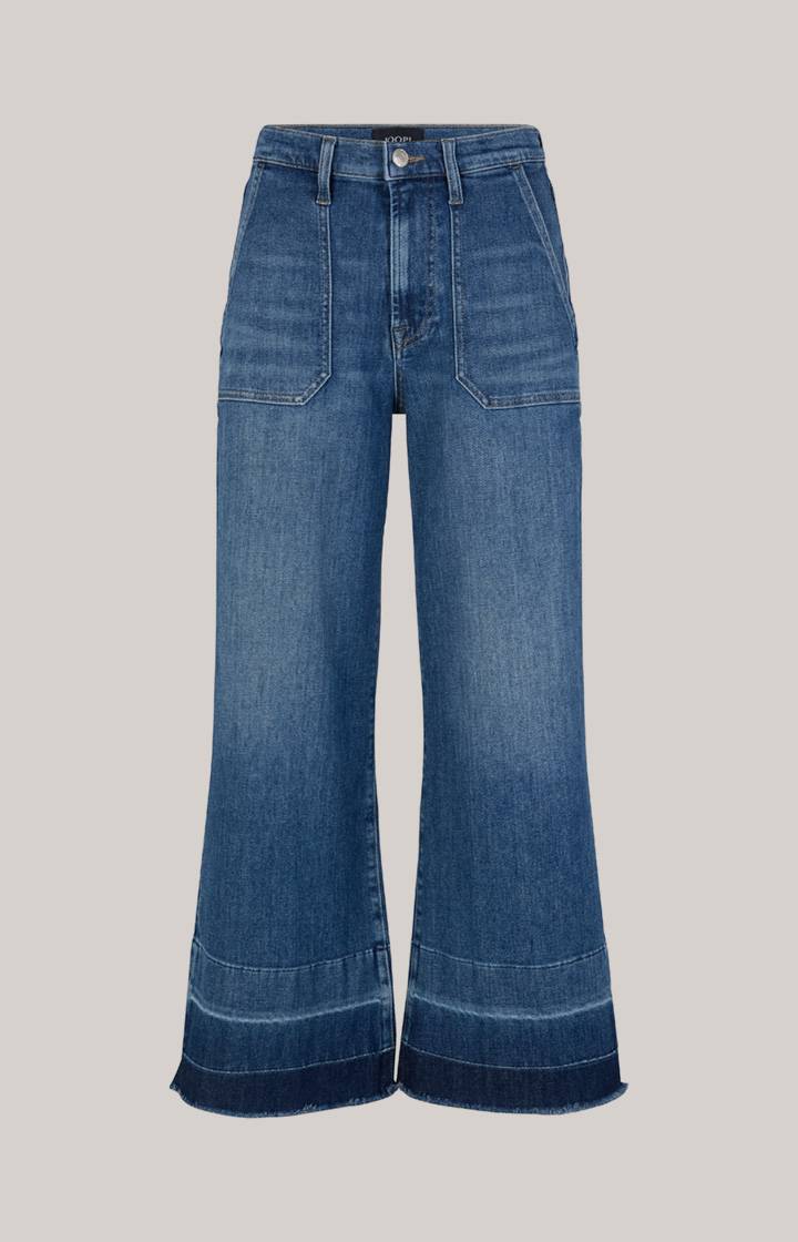 Joop Wide Leg Jeans In Denim Blau