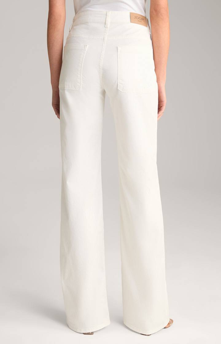 Joop Wide Leg Jeans In Offwhite