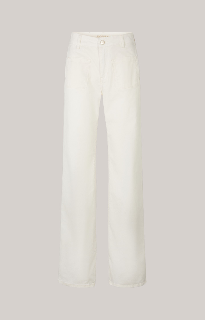 Joop Wide Leg Jeans In Offwhite