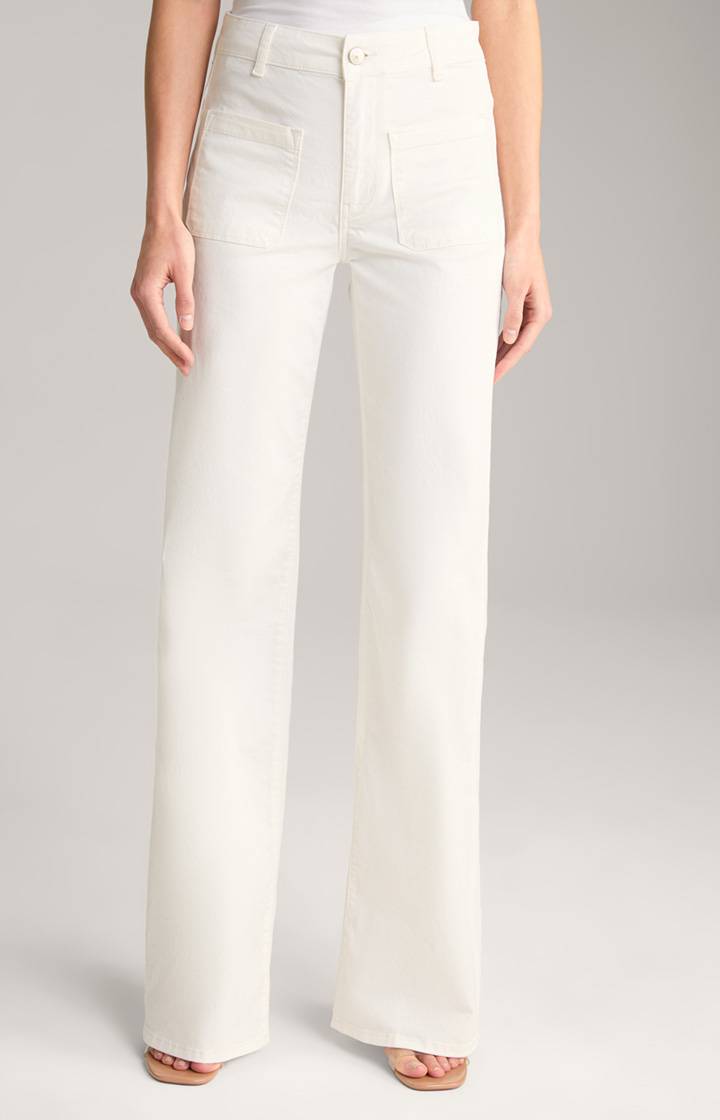 Joop Wide Leg Jeans in Offwhite
