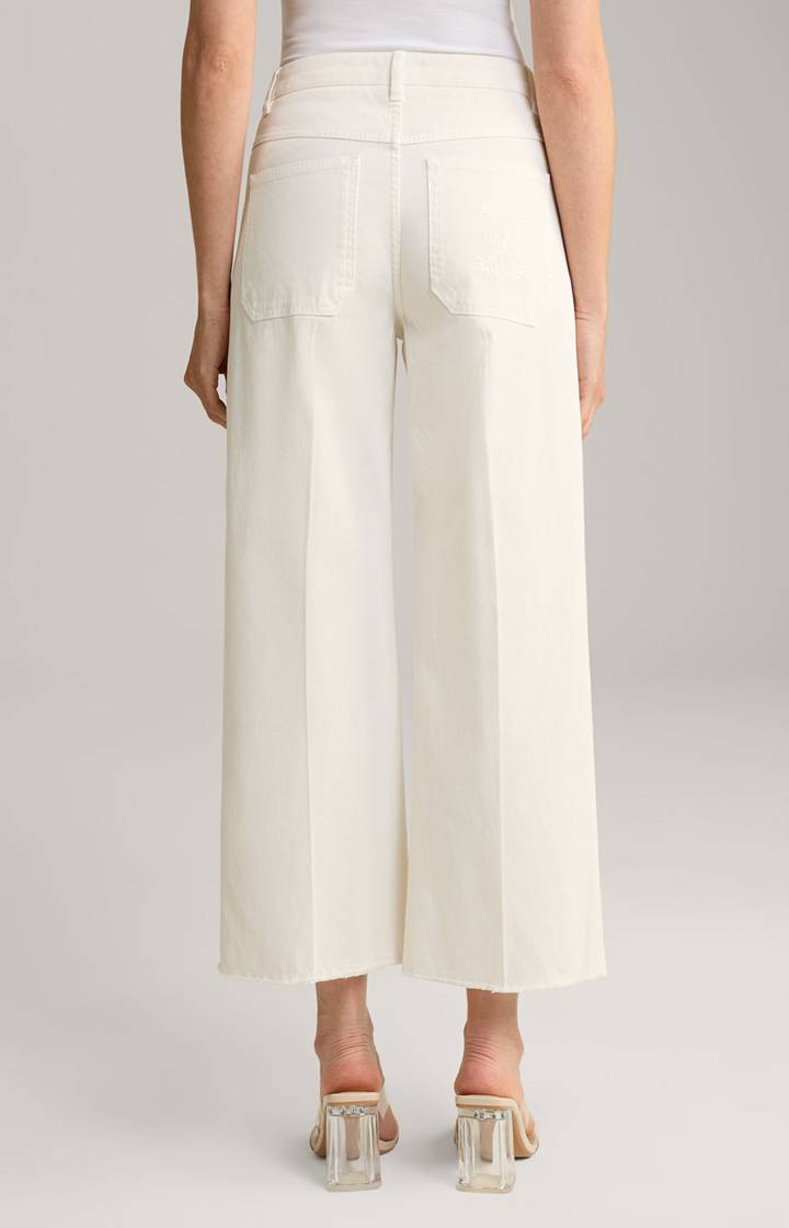 Joop Wide Leg Jeans Mialina In Offwhite