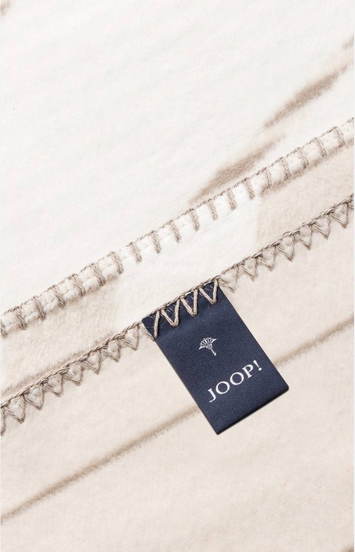 Joop Wohndecke JOOP! LEAF In Creme