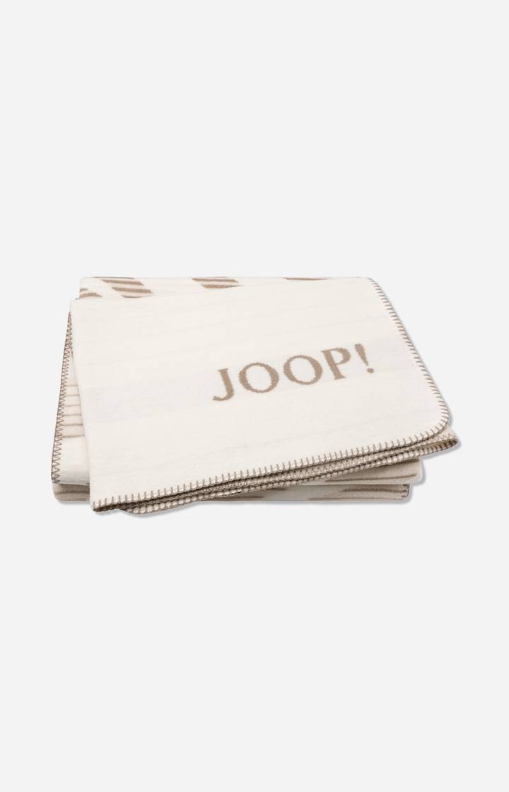 Joop Wohndecke JOOP! LEAF in Creme