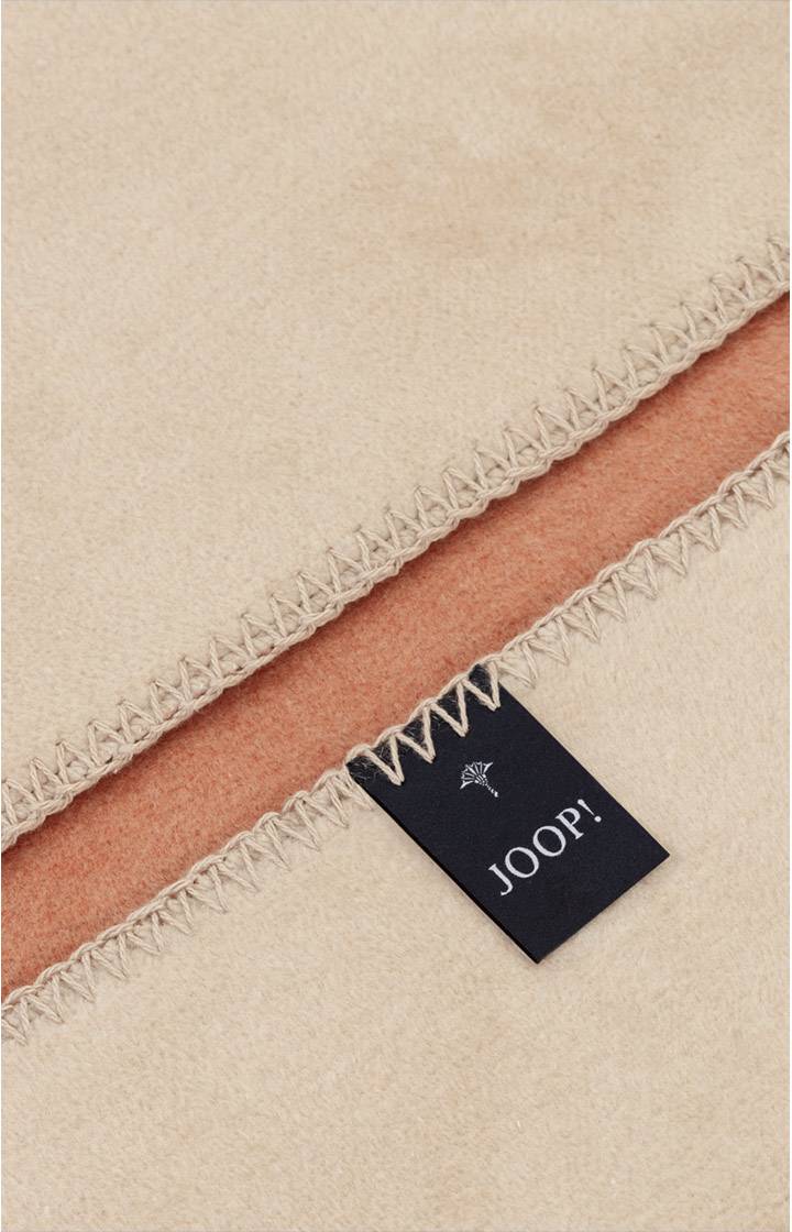 Joop Wohndecke JOOP! UNI-DOUBLEFACE In Kupfer-Sand