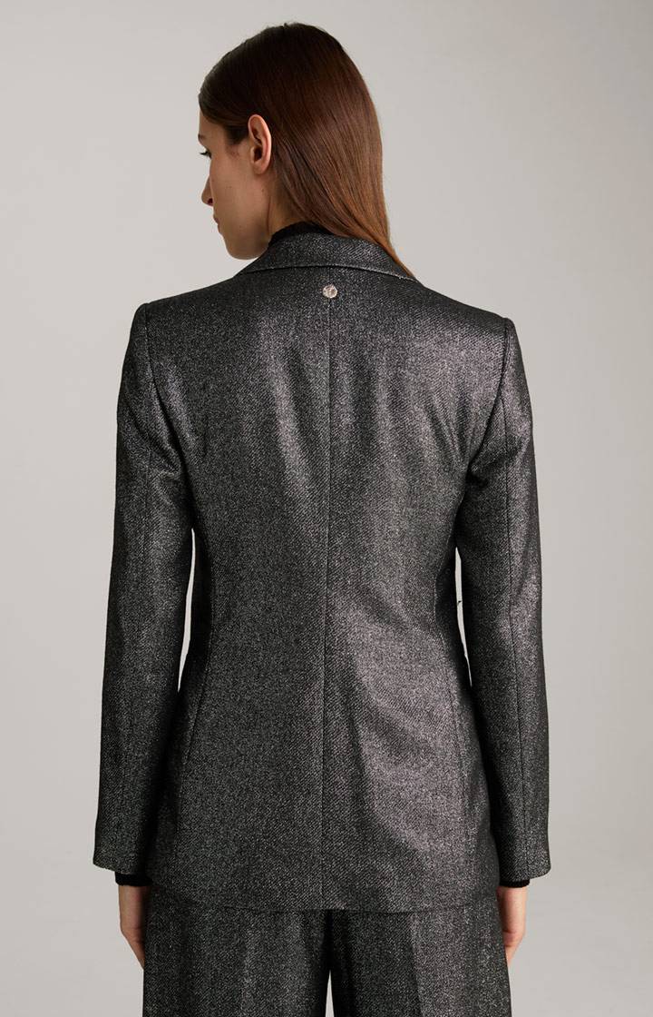 Joop Wollmix-Blazer In Schwarz/Glitzer