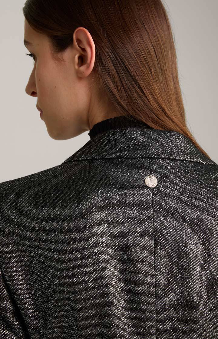 Joop Wollmix-Blazer In Schwarz/Glitzer