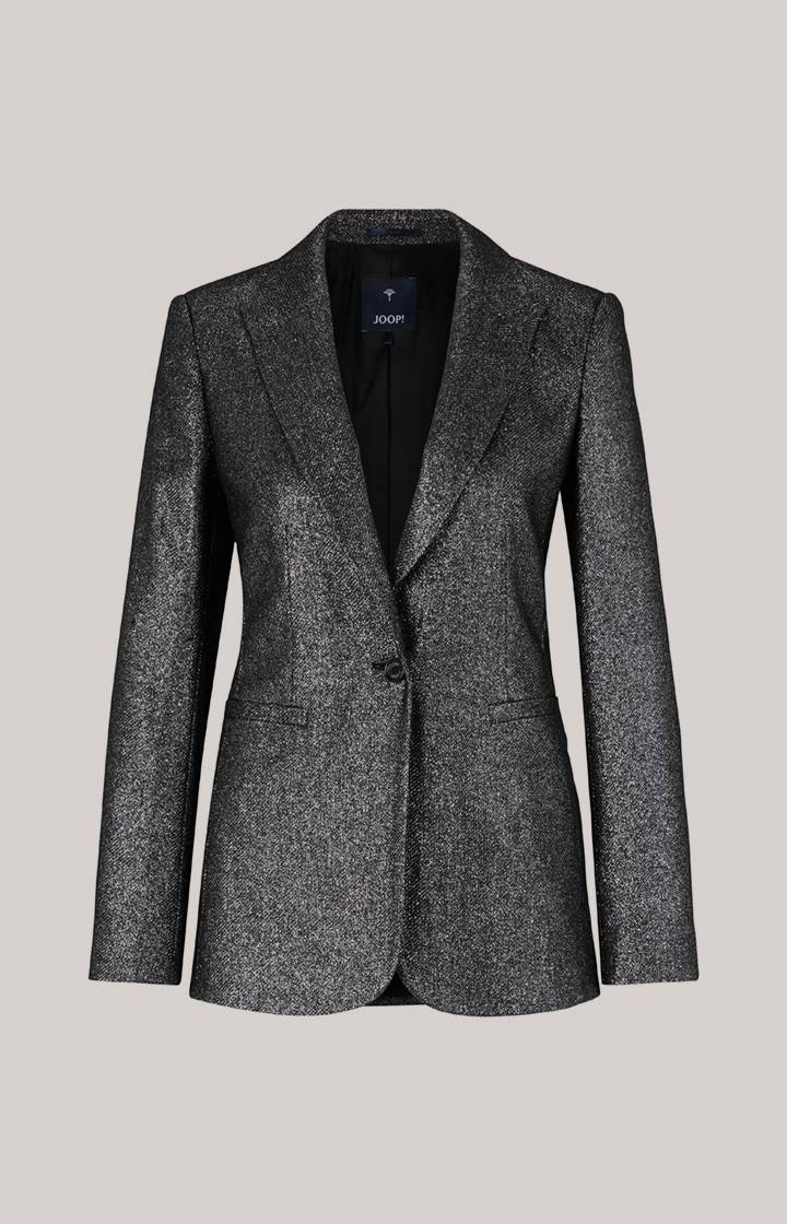 Joop Wollmix-Blazer In Schwarz/Glitzer