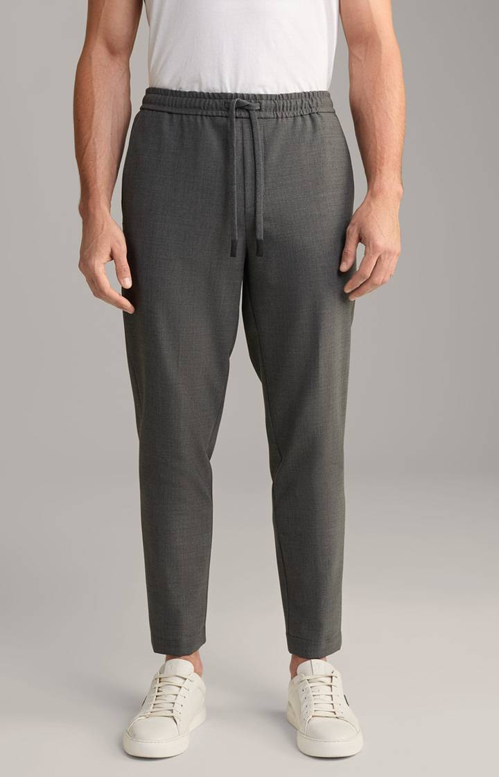 Joop Wollmix-Joggpants Explose in Grau