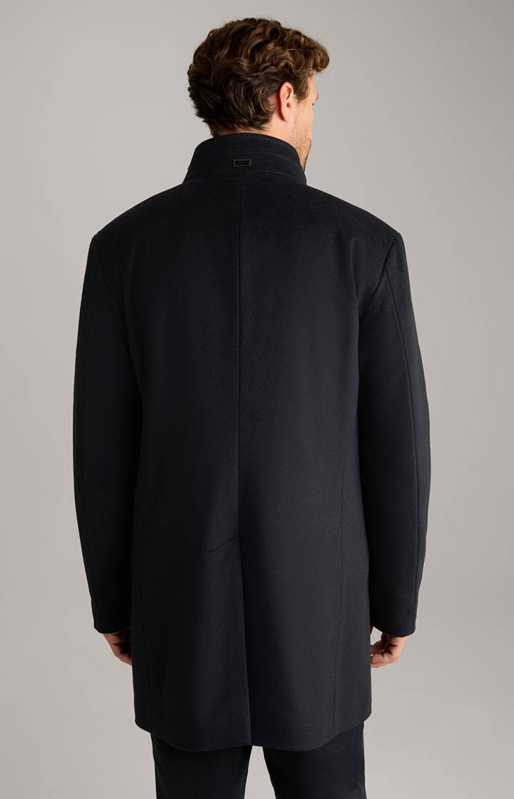 Joop Wollmix-Mantel Maico In Navy