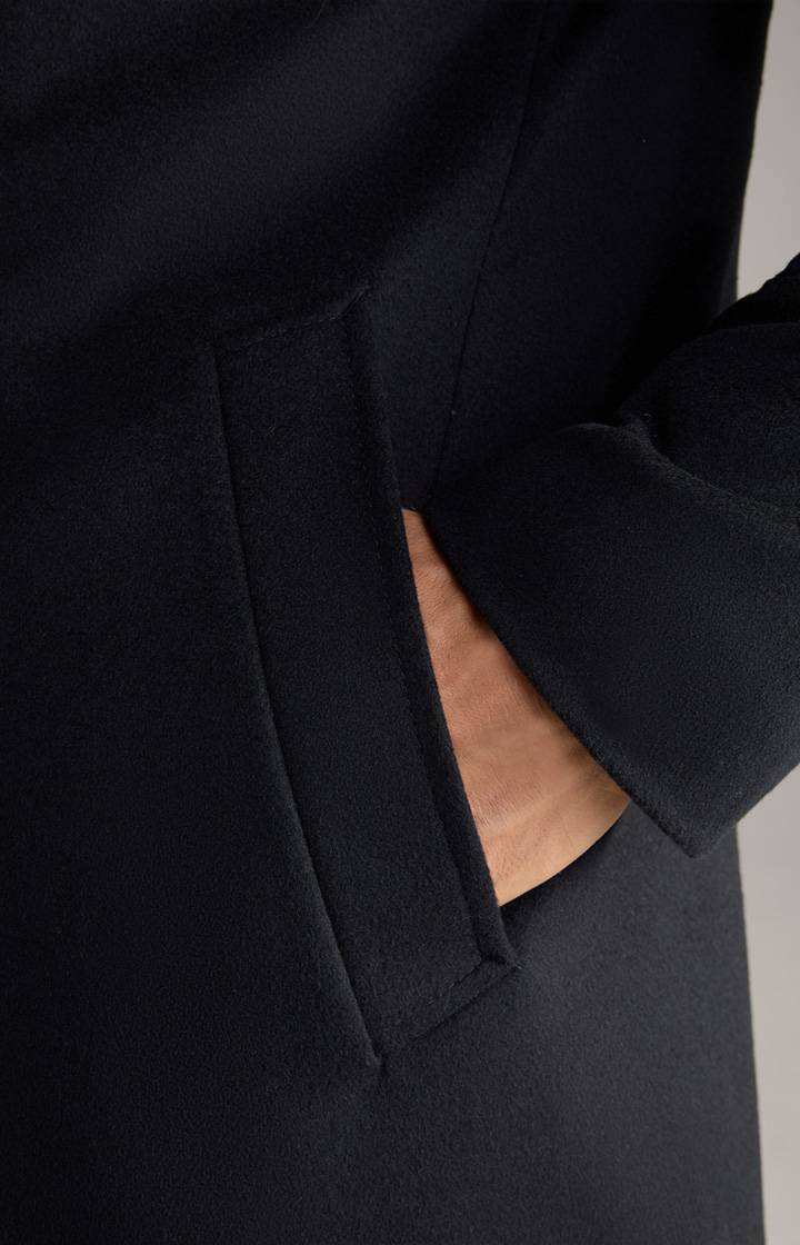 Joop Wollmix-Mantel Maico In Navy