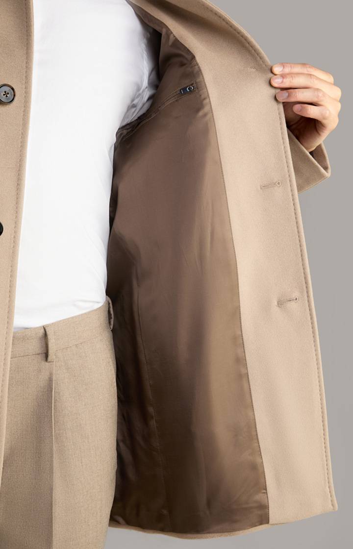Joop Wollmix-Mantel Maron In Hellbeige